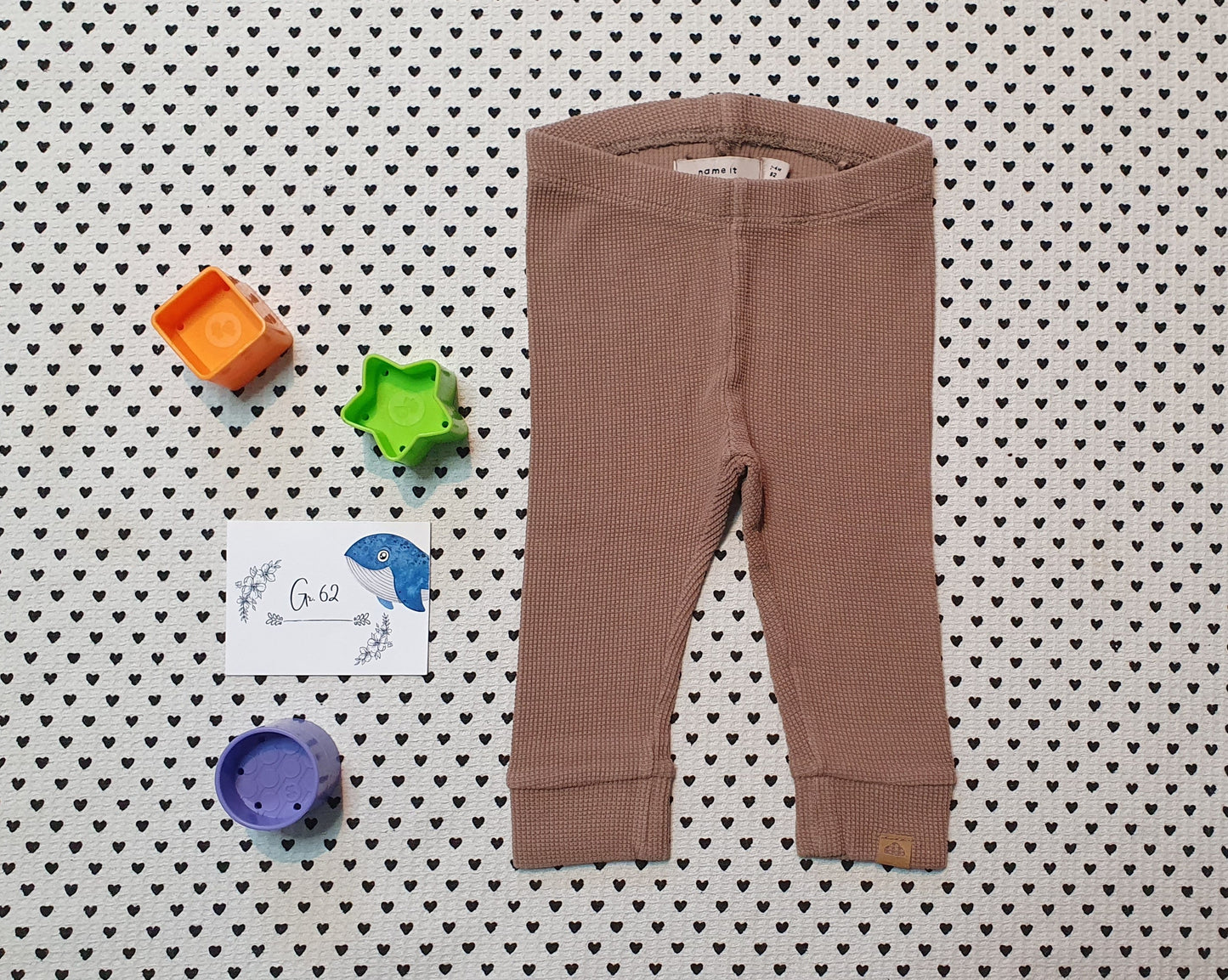 Minis Junge | Unisex | Leggings von Name it, Gr. 62