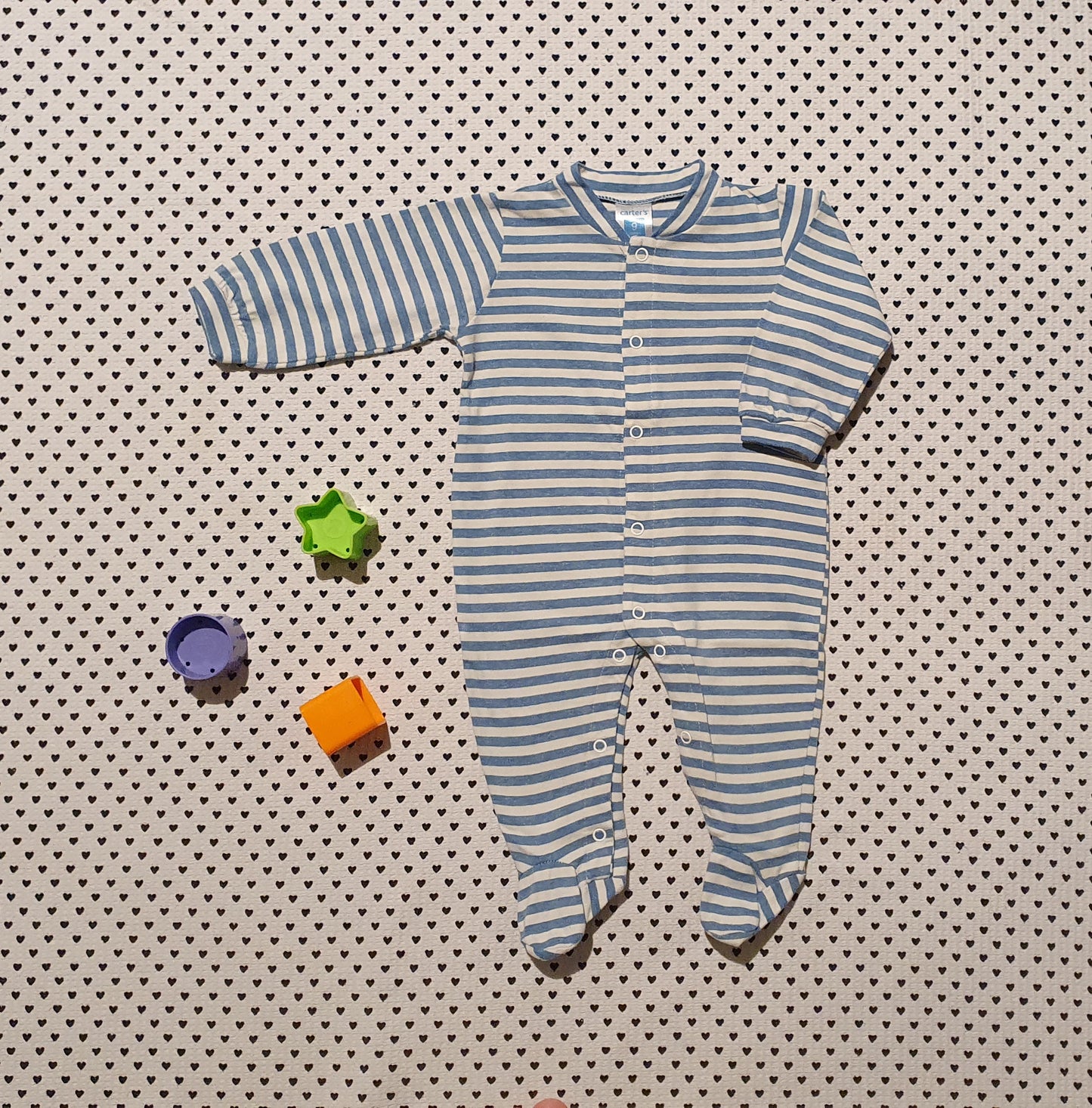 Minis Junge | Unisex | Pyjama/Einteiler von Carter's Gr. 74