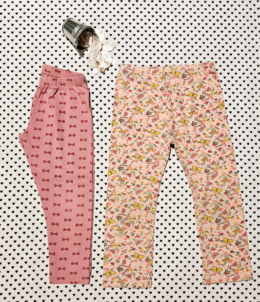 Kids | Mädchen | 2er-Pack Leggings, Gr. 98