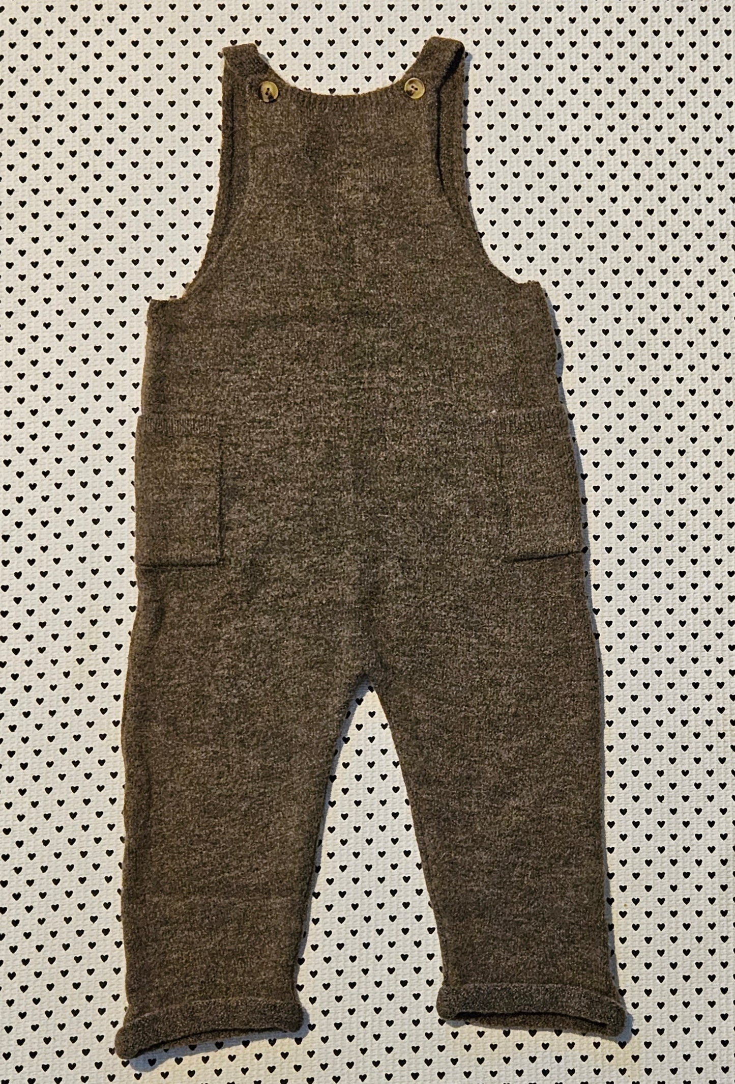 Kids | Junge | Unisex | Latzhose von Zara mit Wollanteil, Gr. 98/104