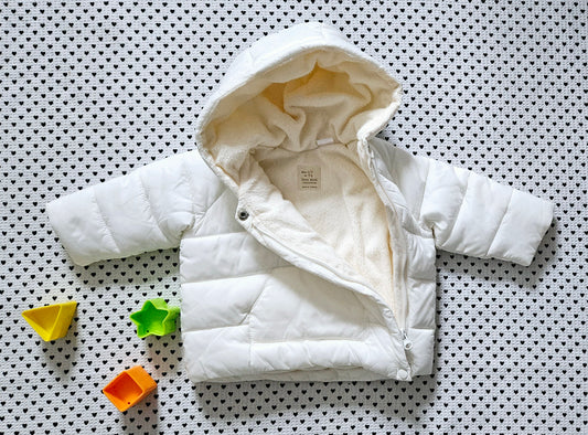 Minis Mädchen | Synth. Daunenjacke von Zara, Gr. 68/74