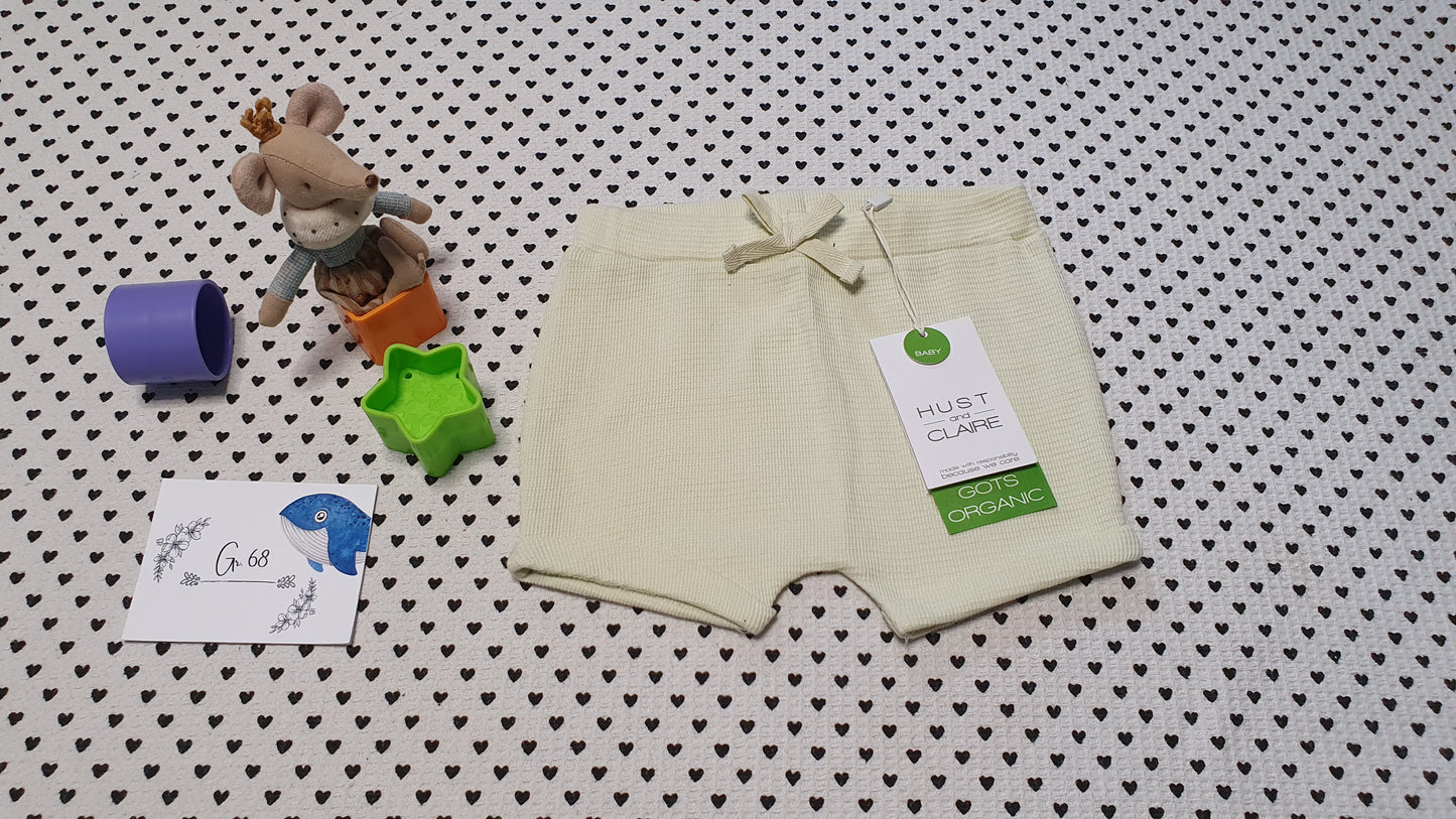 Minis Junge | Unisex | Shorts von Hust an Claire, Gr. 68, blau und gelb