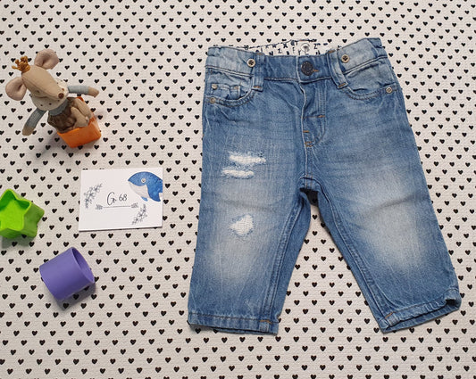 Minis Junge | Unisex | Jeanshose von H&M, Gr. 68